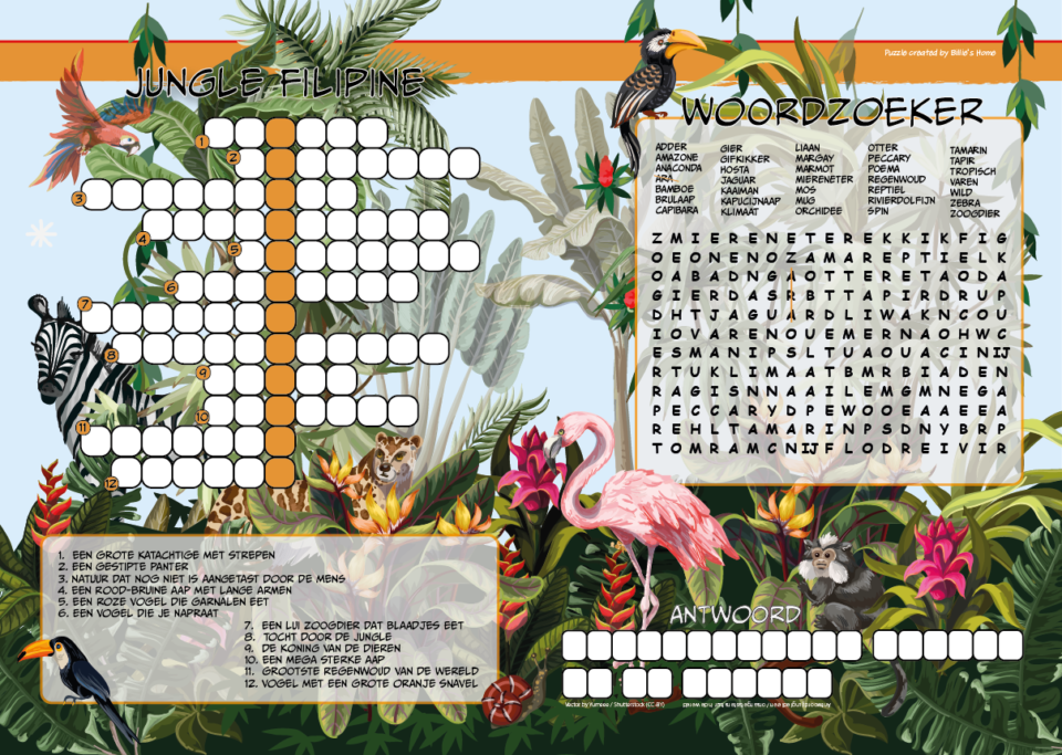 Puzzels - Kinder Puzzel Magazine lente editie 2025