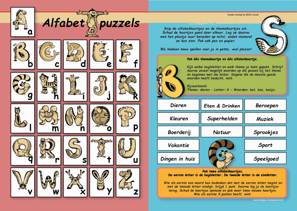 Puzzels - Kinder Puzzel Magazine zomer editie 2026